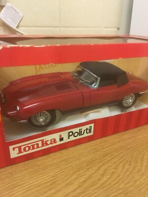 TONKA POLISTIL 1:16 JAGUAR MK/2 TG – Miniature De Collection (Occasion, Boîte Incluse)