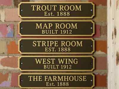 Rustic Home Decor House Nameplate   Family Name Sign  