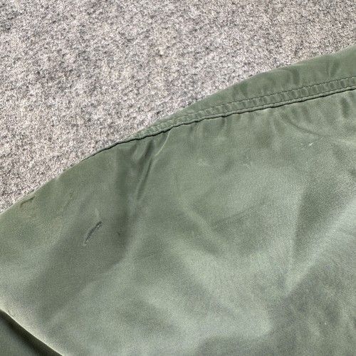 VINTAGE USAF Jacke Medium grün orange Bomber Flight MA 1 Alpha Industries 70er - Bild 11 von 24