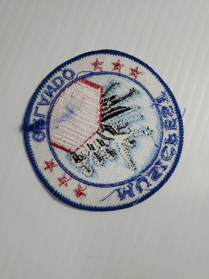 Vtg Musicfest Orlando Sew On Embroidered Patch 3.5" Badge Music Fest Florida  - Image 4 of 4