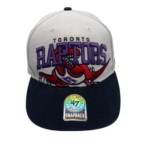 Toronto Raptors 47 Brand White Snapback 