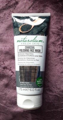 Naturalium Fresh Skin ''Charcoal Polishing Face Mask''  175 ml mit  Aktivkohle Neu
