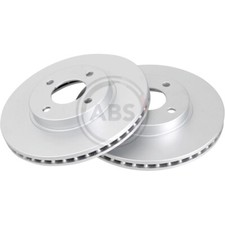 A.B.S. 2x Bremsscheibe vorne 260 belüftet für Nissan Micra IV K13 K13_