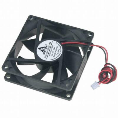 Computer  Fan12V DC 80mm 2Pin 80x80x25mm CPU Cooling PC Case Cooler 8025 g21