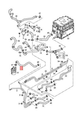 NEW AUDI Q7 4MB 4MG COOLANT HOSE 4M0121545D ORIGINAL NO IMPORT DUTIES TO  
