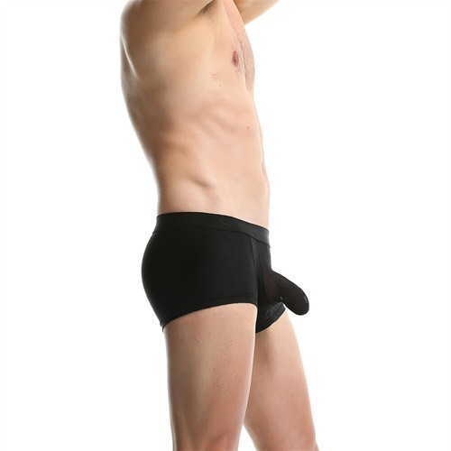 Men's Sexy Bulge Pouch Boxer Shorts Stretchy Breathable Underpants Male Trunks - Picture 13 of 60