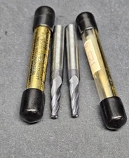 2pc 4  Solid Carbide Tapered End Mill  " to  " Aerosharp 2" OAL Machinist