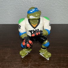 1991 TMNT Slap Shot Leo Action Figure Vintage Teenage Mutant Ninja Turtles