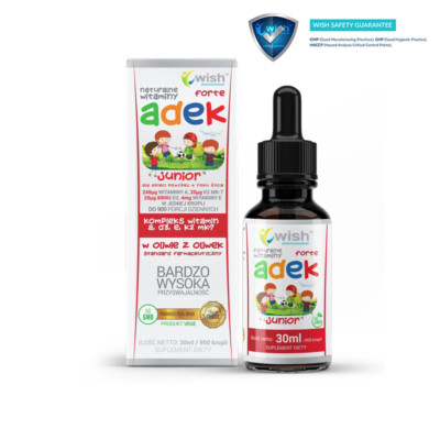 Vitamin A-D-E-K JUNIOR 30ml / A D3 E K2 MK-7 / -für Kinder  (59,96 /100ml)
