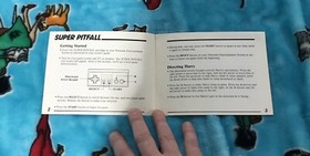 Nintendo NES Video Game Instruction Manual Super Pitfall