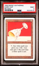 1994 MtG Magic the Gathering Revised Ivory Cup PSA 9 Mint Only 13 Graded Higher
