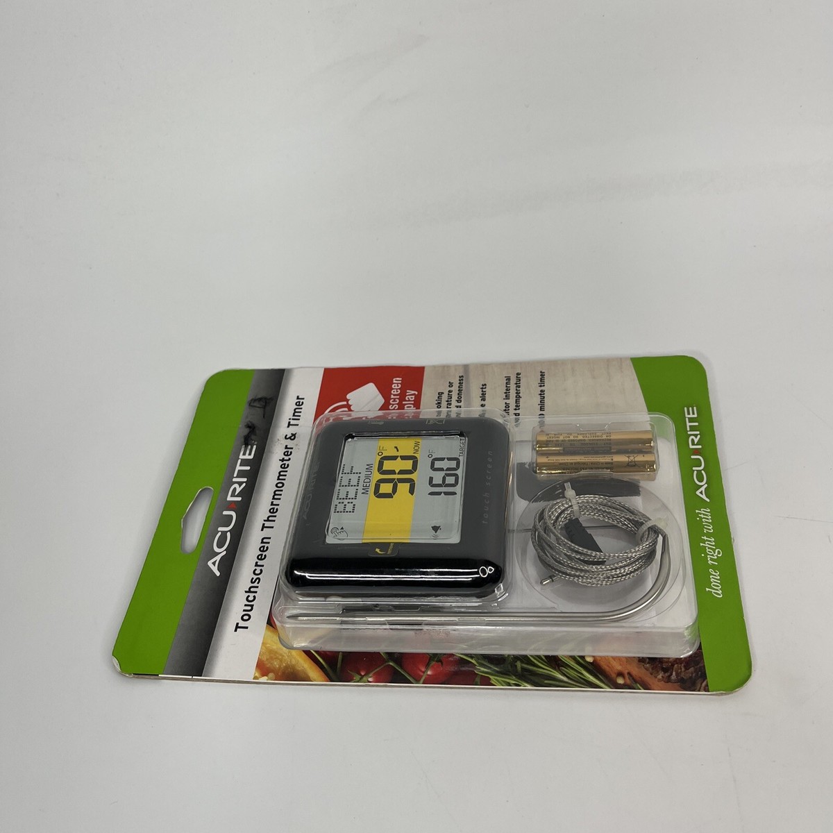Acurite meat thermometer 00398w1 top