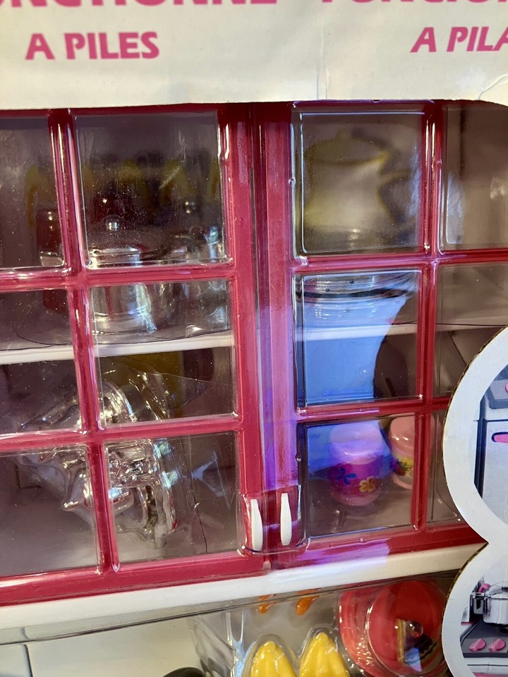 16 Modern Kitchen Doll Furniture Pink for Fashion Dolls fits Barbie, M