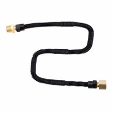 1/2"*24" Flex Gas Line Connector Kit CSA Certified For NG Fireplaces Useful