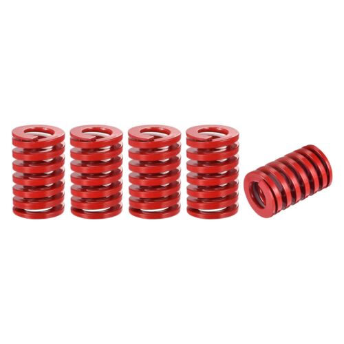 Molla pressofusa a compressione a carico medio rossa diametro 6-50 mm e lunga fino a 500 mm - Foto 10 di 15