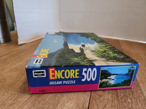 DE COLECCIÓN SELLADO Encore por RoseArt, 500 piezas Rompecabezas Lumahai HI - Imagen 4 de 6