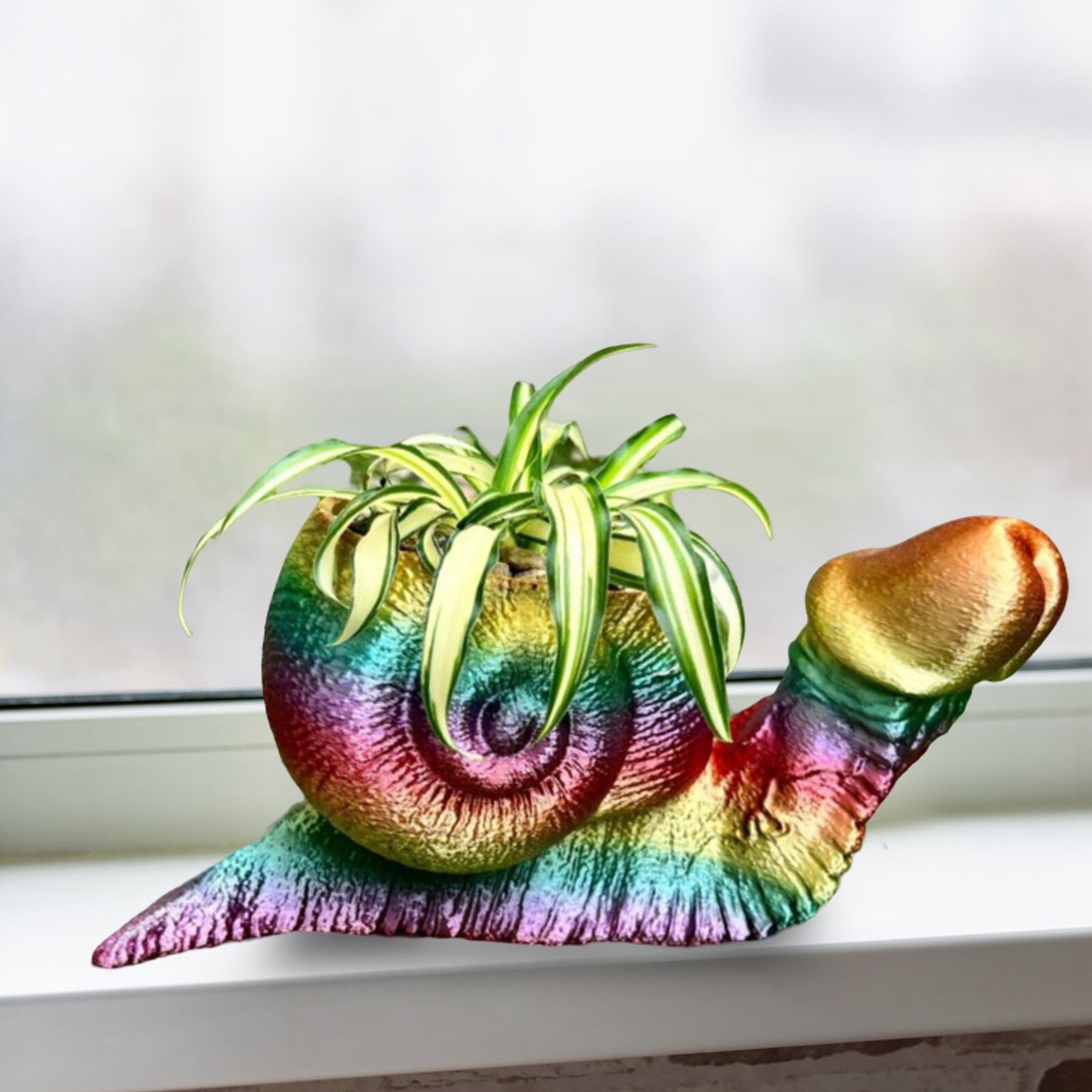 Süßer Blumentopf In Schildkröten- Oder Schneckenform Aus Kunstharz – Bunt, Dekorativ & Praktisch