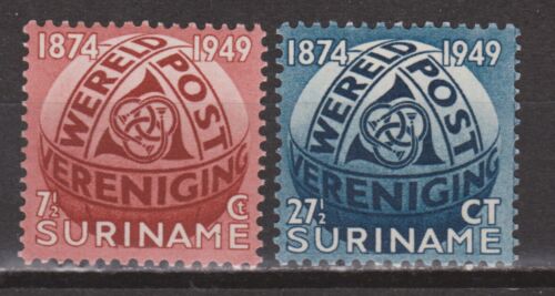 Suriname 278-279 MNH Wereldpostvereniging 1949 - Afbeelding 1 van 1