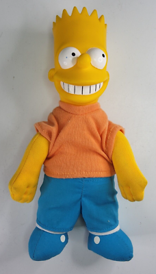 THE SIMPSON バートトーキングドール Vintage 1990 The Simpsons Plush Dolls Rubber Heads Bart
