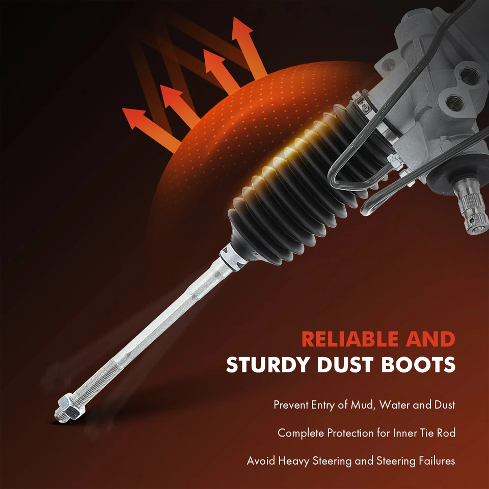 Conjunto de cremallera y piñón de dirección asistida para Nissan Sentra 1995-1999 200SX 95-98 Foto 4 de 4