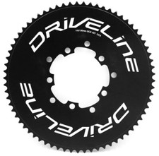 Driveline 69T   Road Bike Bicycle TT Chainring 69T BCD 110mm  130mm Black vcvc