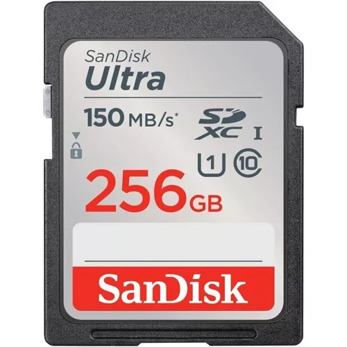Sandisk Ultra SD Card 128GB 256GB Memory Card Canon Nikon & More WHOLESALE PRICE