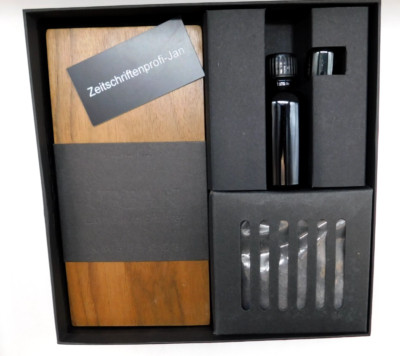 Raumduft Set aus Vulkanstein mit Oak Wood Duftöl 10ml