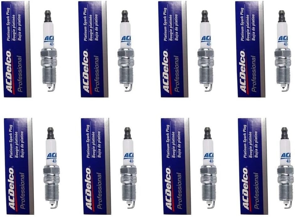 Genuine GM ACDelco Iridium Spark Plugs 41-162 19417055 Set Of 8