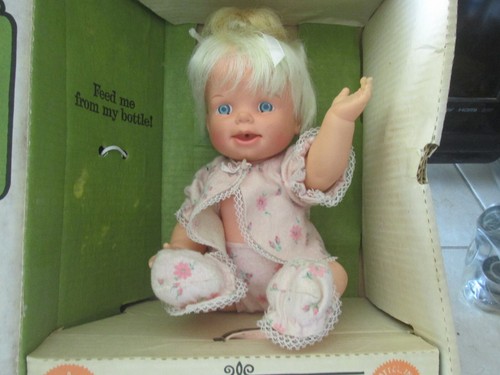 1965 Mattel Cheerful Tearful Baby Doll - In Original Box - Picture 2 of 9