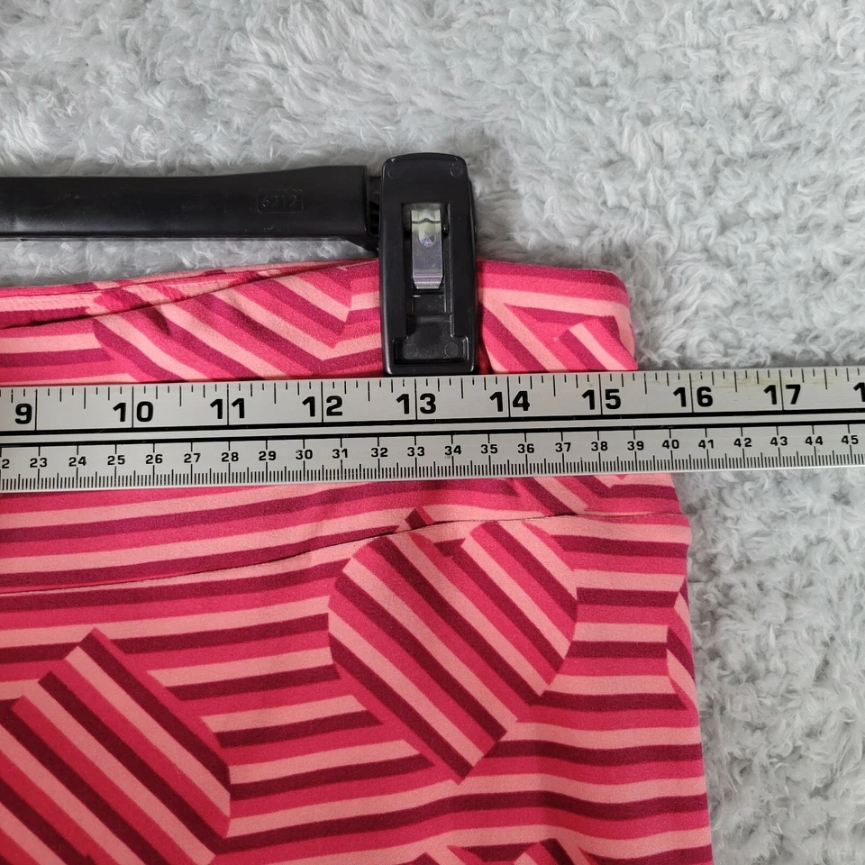 Legging LuLaRoe San Valentín Mujer Mediano TC Rojo Rosa Rayas Corazones 31x27 Foto 4 de 4