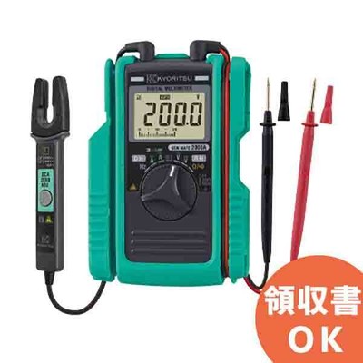 Kyoritsu 2000A Digital Multimeter AC/DC Clamp Tester From Japan New