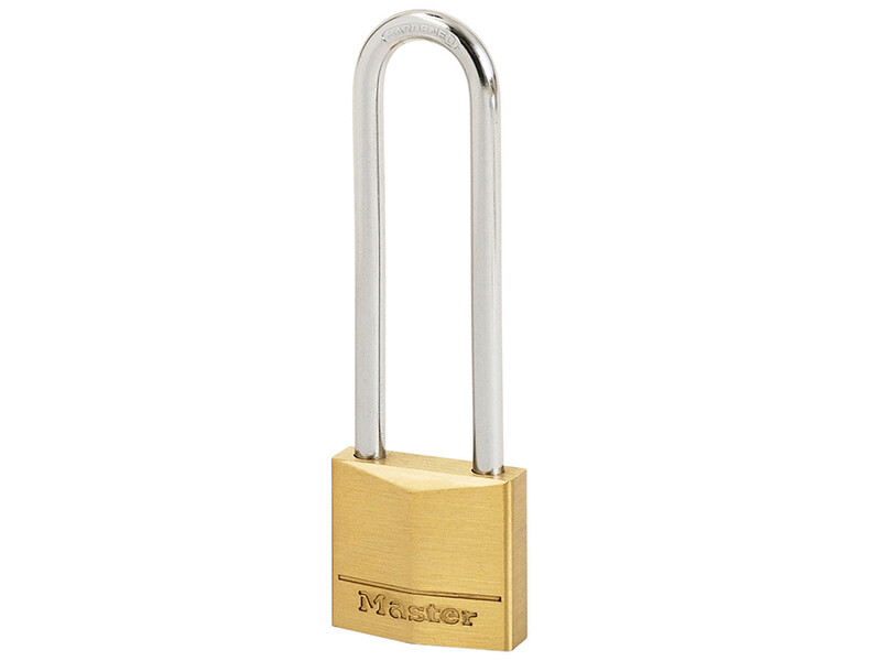 Master Lock Ottone Massiccio 30mm Lucchetto 4-Pin - 64mm Lucchetto MLK130LJ