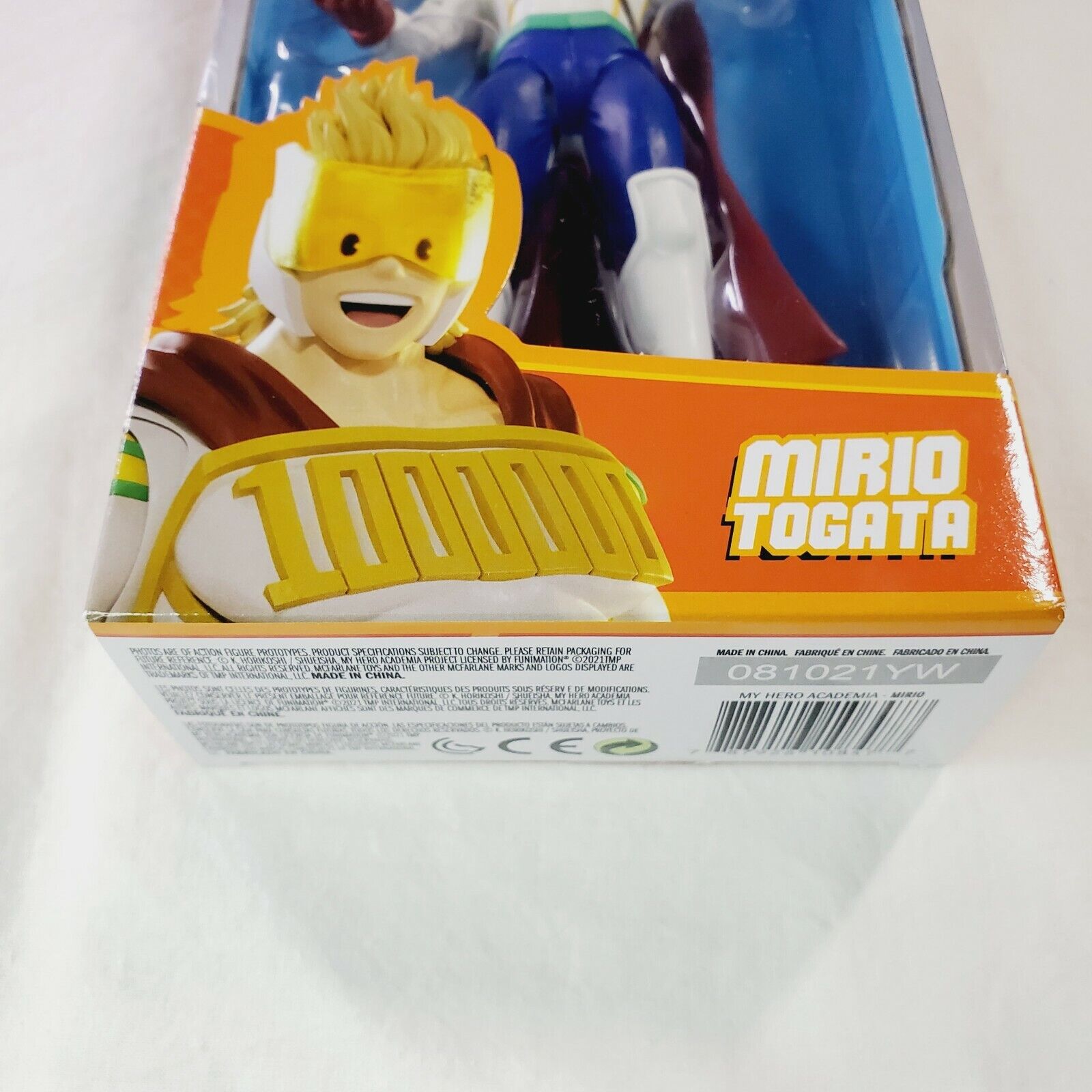 Boneco Articulado Mirio Togata Lemillion - Boku no Hero - My Hero