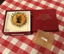 Hummel Gold Christmas Ornament Collection "Quartet" in Box