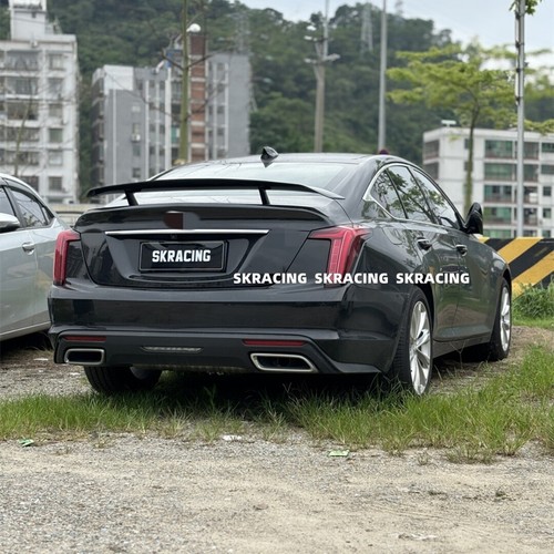 FOR 2020-2023 CADILLAC CT5 V STYLE HIGHKICK DUCKBILL CARBON FIBER TRUNK SPOILER - Picture 22 of 23