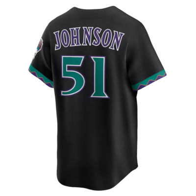 MLB ダイヤモンドバックス DIAMOND BACKS JOHNSON 51 Randy Johnson Arizona Diamondbacks Nike Throwback Cooperstown