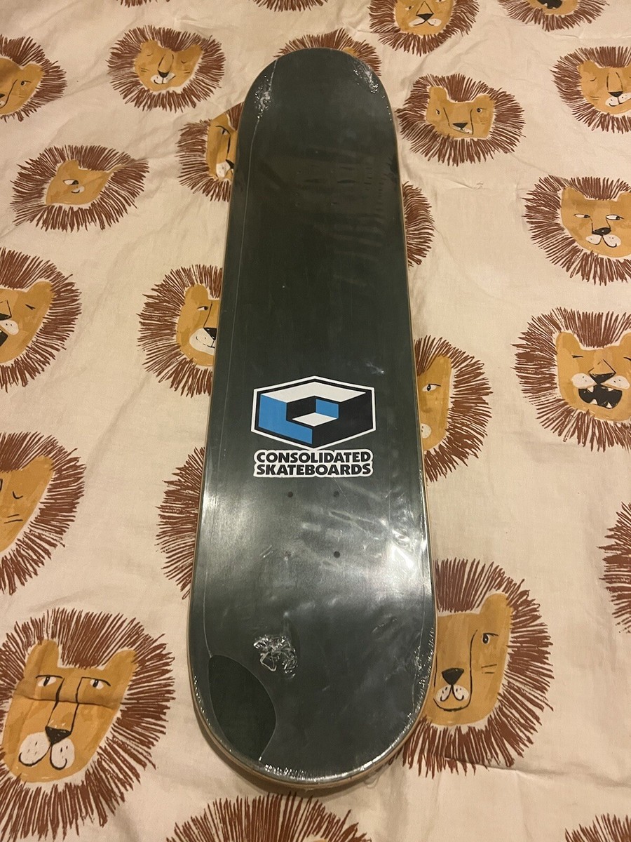 RARE Consolidated Skateboards Deck Pave The World One Concrete One