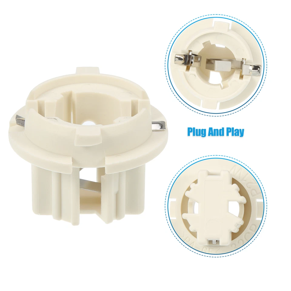 1408260582 Tail Light Socket Side Marker Lamp Socket for Mercedes-Benz S430 S500 - Image 3 of 4