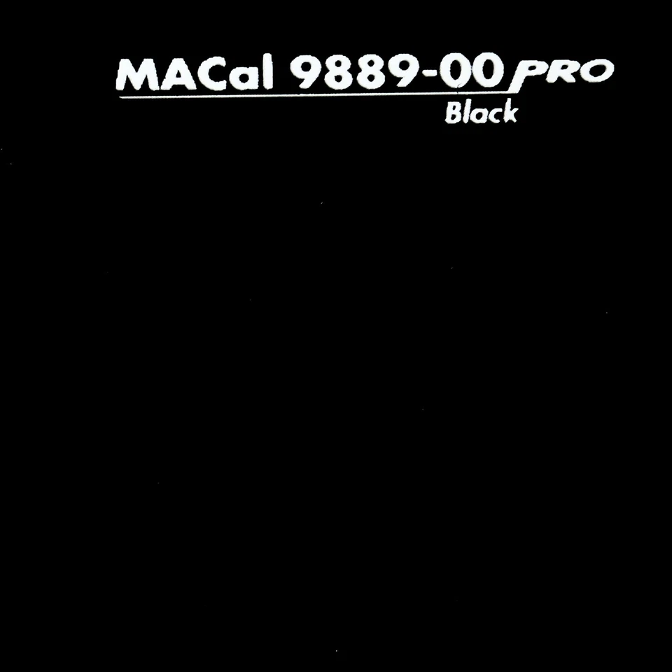 MACTAC 1 m (15,95 € /m) Autofolie, PKW KFZ Folie schwarz glänzend 61,5 cm