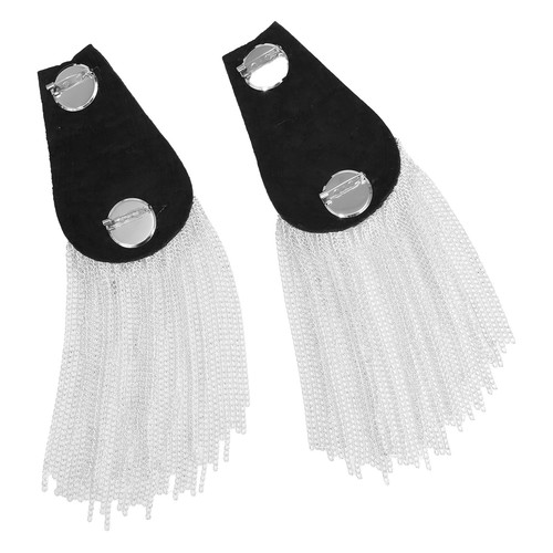 2 Piezas Adorno de Hombro Flecos de Metal Charreteras Traje de Halloween Accesorio - Imagen 20 de 46