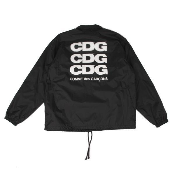 COMME des GARCONS CDG Back Logo Nylon Coach Jacket Size L(K COMME des GARCONS CDG Back Logo Nylon Coach Jacket Size L(K