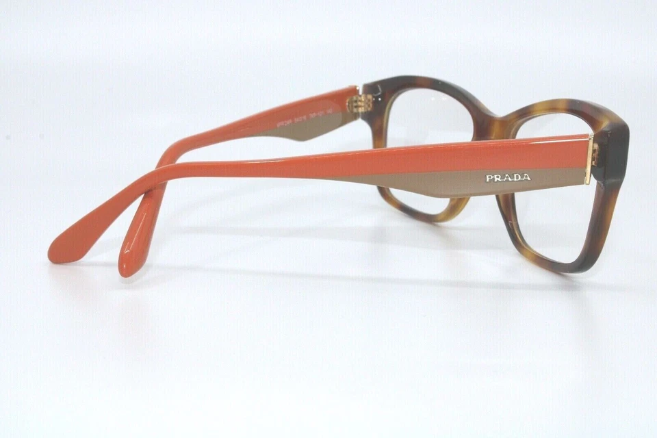 Gafas Prada PR24R TKR TORTOISE Nuevas Auténticas 52 Foto 4 de 4