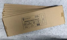 OHLECTRIC (48 Pack) New Construction Rough-In Plate for LED Downlight Slim Steel