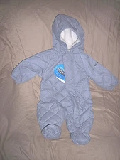 Insulated Snow Suit 1 Piece Waterproof Bunting Cold Weather Suit 3-6 Month $100