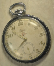"Elime" 10J Rare Swiss  Cylinder caliber Old c.1919's Pocket watch