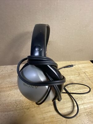 Sony MDR-CD180 Headband Headphones - Silver/Black for sale online
