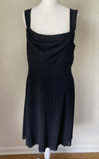 Cachet Black Dress Size 14 USA Made Cocktail Evening Holiday Wedding