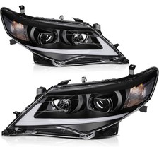 LED Projector Headlight Assembly For 2012-2014 Toyota Camry DRL Pair