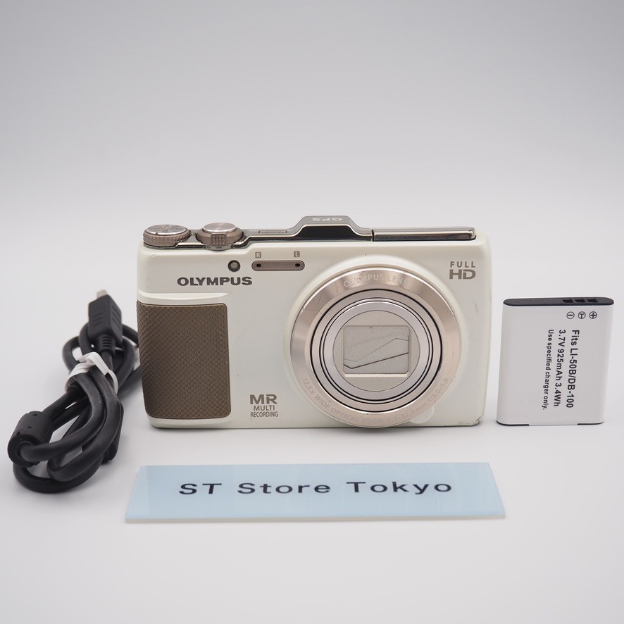 N Mint] Olympus SH-25MR White 16.0MP Compact Digital Camera Tested