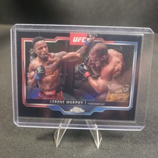 2025 Topps Chrome UFC - Lerone Murphy #15 Black Refractor /10